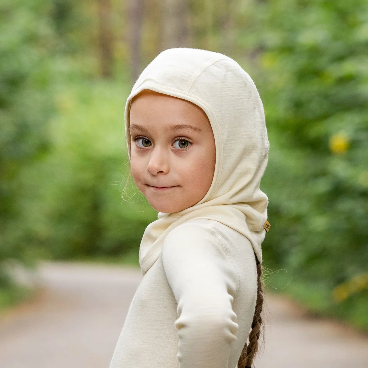 160 Merinowolle Balaklava für Kinder – Bild 2